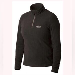 Lady Drake Fleece 1/4 Zip Pullover Top Large